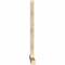 Ekena Millwork Eugene Rough Sawn Timber Gable Bracket, Douglas Fir, 108"W x 68"H x 4"D x 4"F, 15/12 Pitch GBW108X68X0404EUG00RDF - alternate 2